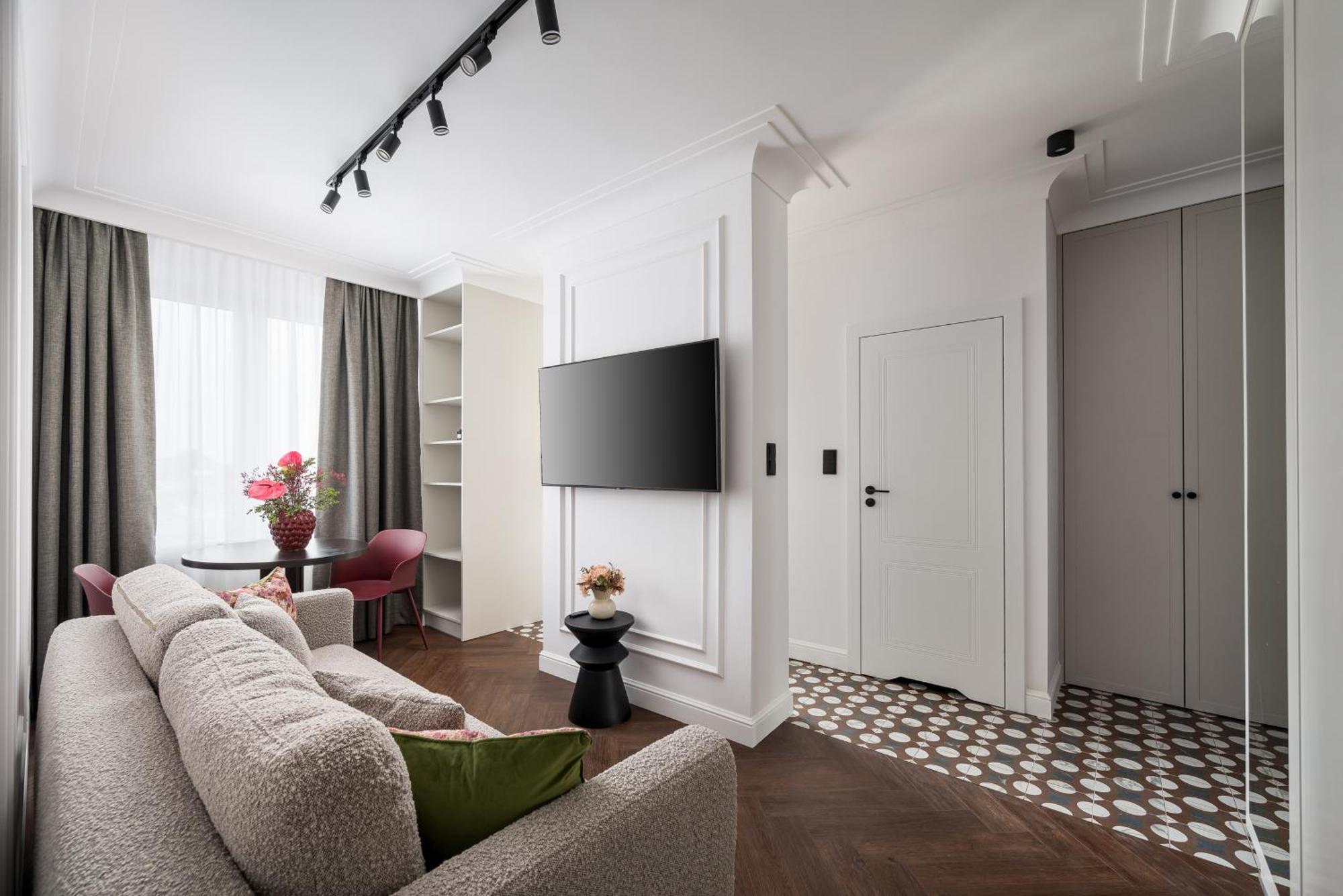 City Centre Deluxe Apartment วอร์ซอ ภายนอก รูปภาพ